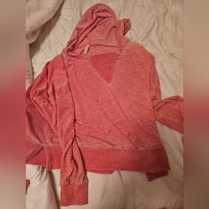 Free people 2-piece hoodie and top